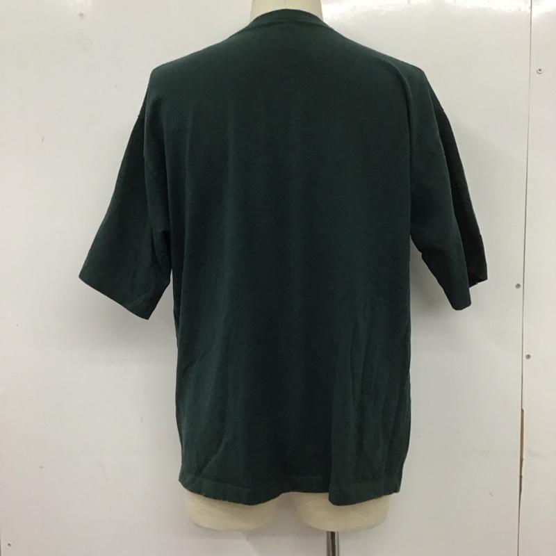 ベンデイビス BEN DAVIS Tシャツ 半袖 C-2580929 ベーシックポケットTシャツ 半袖カットソー プリントTシャツ L ロゴ、文字 緑 / グリーン /  メンズ USED 古着 中古 10110732