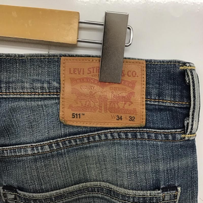 リーバイストラウスアンドコー Levi Strauss & co. パンツ デニム、ジーンズ デニムパンツ ワイドパンツ カジュアルパンツ 34インチ 無地 インディゴ / インディゴ / メンズ USED 古着 中古 10135918