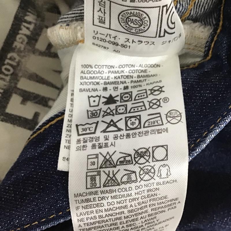 リーバイストラウスアンドコー Levi Strauss & co. パンツ デニム、ジーンズ デニムパンツ スリムパンツ カジュアルパンツ 32インチ 無地 インディゴ / インディゴ / メンズ USED 古着 中古 10130672