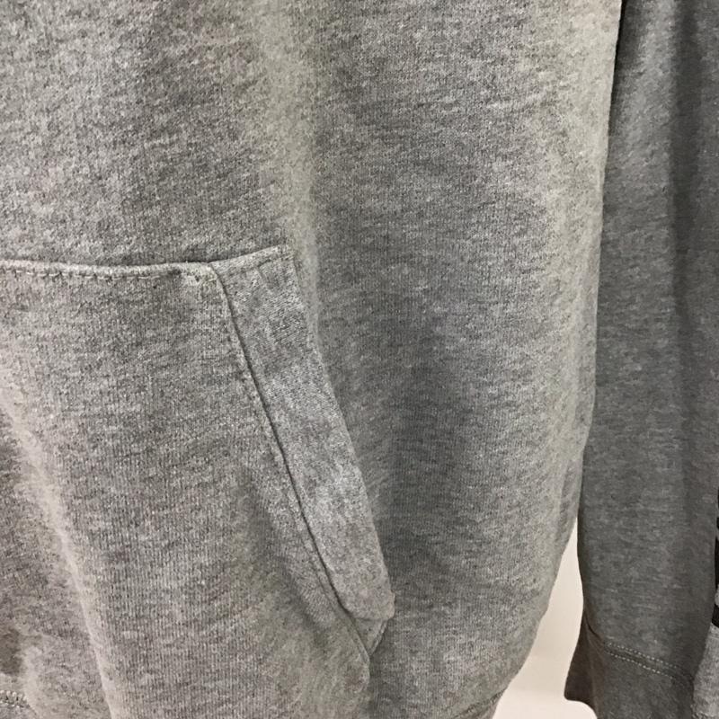 アメリカンイーグル AMERICANEAGLE パーカー 長袖 長袖パーカー フード付きパーカー スウェット トレーナー ロゴ、文字 灰 / グレー /  メンズ USED 古着 中古 10114185