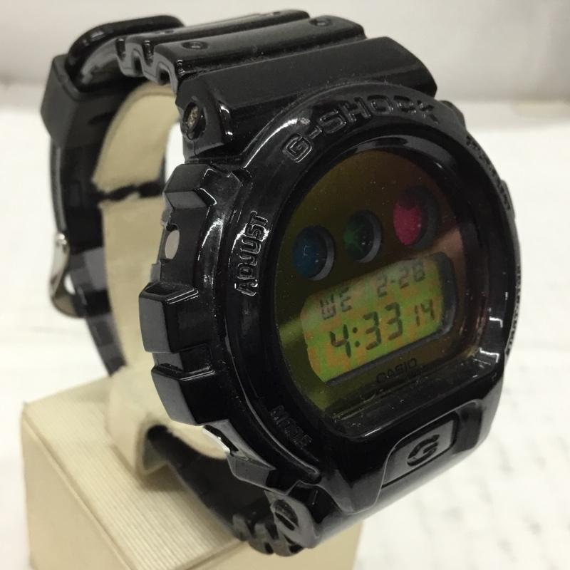 ジーショック G-SHOCK 腕時計 デジタル DW-6900SP 25周年モデル 箱有 ロゴ、文字 黒 / ブラック / メンズ USED 古着 中古 10106426