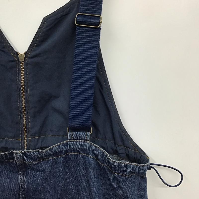 ニコアンド niko and... ワンピース ロングスカート NKB36746RM ジャンパースカート FREE 無地 インディゴ / インディゴ / レディース USED 古着 中古 10130549