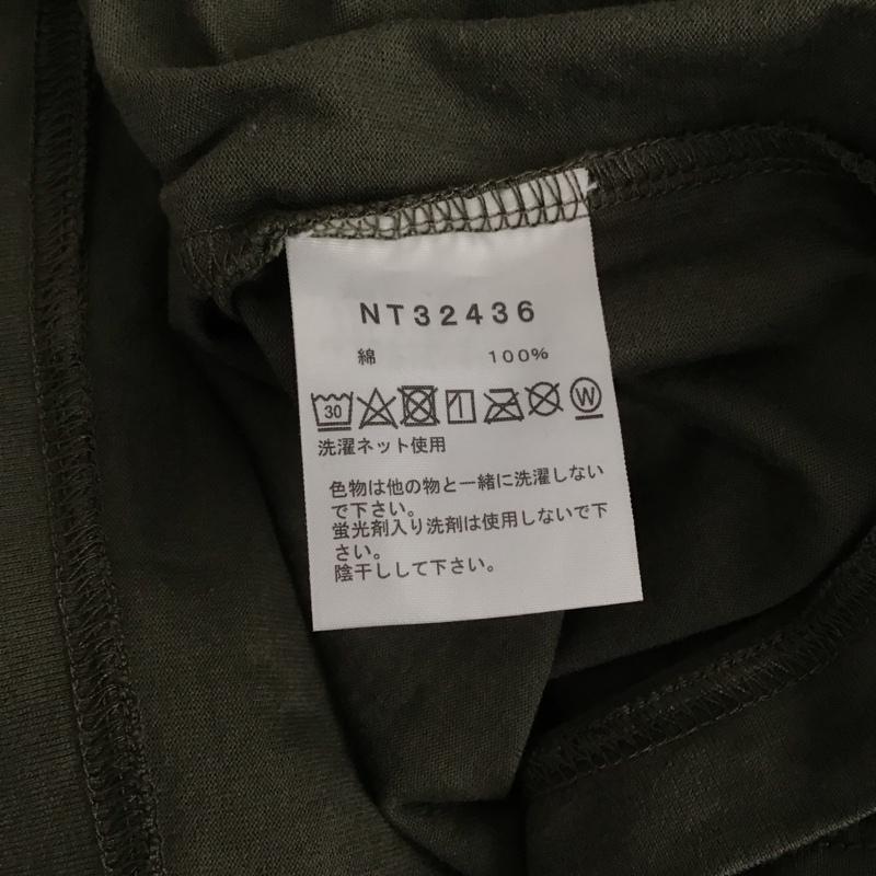 ザノースフェイス THE NORTH FACE Tシャツ 半袖 nt32436 ショートスリーブヨセミテシーナリーティーTシャツ プリントTシャツ XL ロゴ、文字 カーキ / カーキ / メンズ USED 古着 中古 10130304