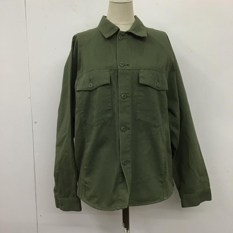 アズールバイマウジー AZUL BY MOUSSY ジャケット、上着 ジャケット、ブレザー 250CAS30-365H ミリタリージャケット S 無地 カーキ / カーキ / レディース USED 古着 中古 10109697