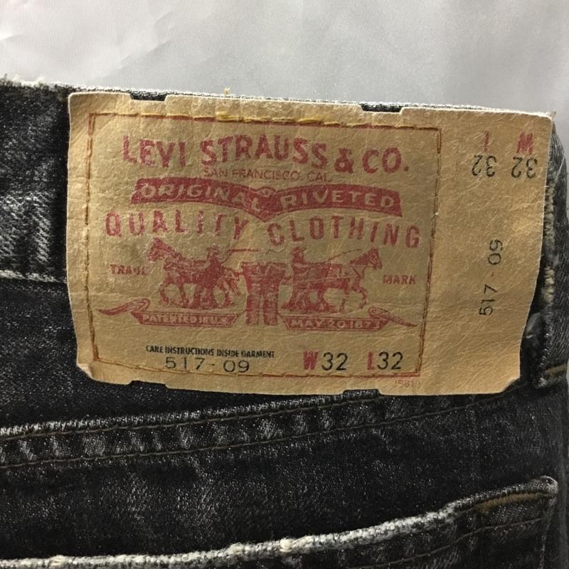 リーバイストラウスアンドコー Levi Strauss & co. パンツ デニム、ジーンズ デニムパンツ ストレートパンツ カジュアルパンツ ジーンズ 32インチ 無地 黒 / ブラック /  メンズ USED 古着 中古 10121923