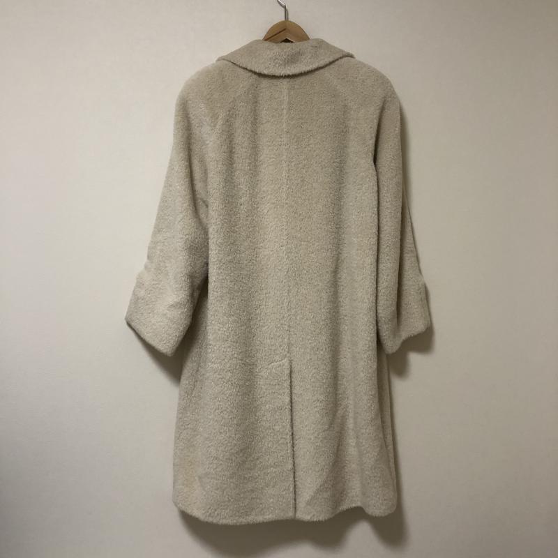 マルリス MARLY S コート コート一般 42 無地 白 / ホワイト / レディース USED 古着 中古 10014874