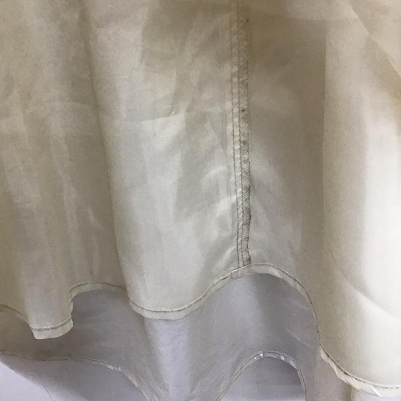 エヘカソポ ehka sopo スカート ロングスカート M 無地 白 / ホワイト / レディース USED 古着 中古 10133813