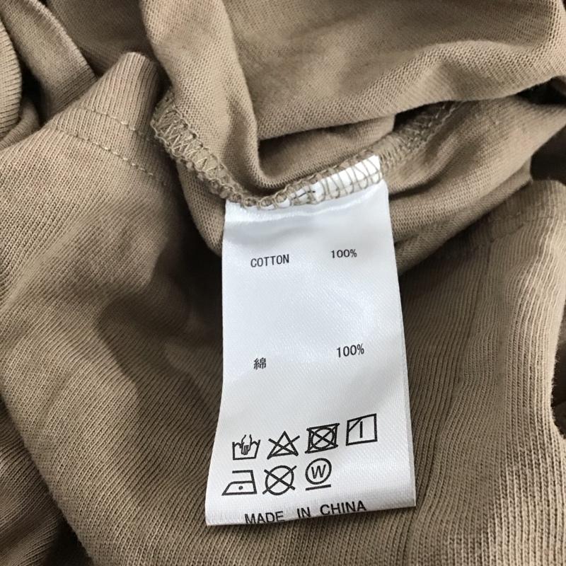 ニューエラ NEW ERA Tシャツ 長袖 XL ロゴ、文字 X プリント 茶 / ブラウン / メンズ USED 古着 中古 10146858