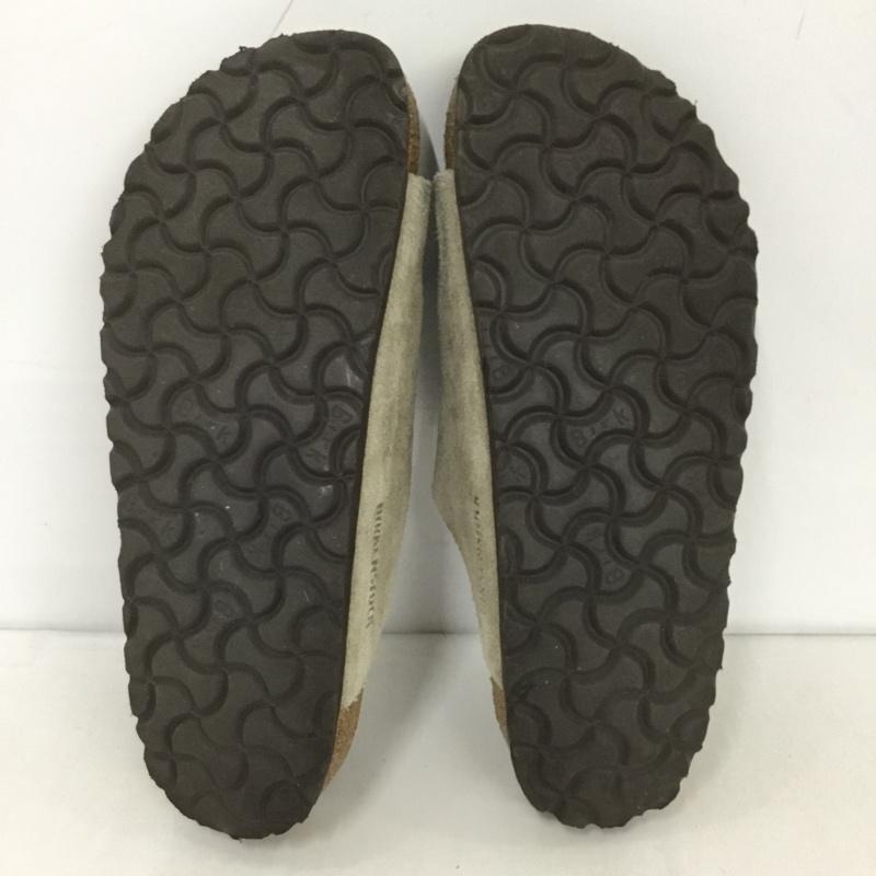 ビルケンシュトック BIRKENSTOCK サンダル サンダル Zurich チューリッヒ 24.0cm ロゴ、文字 ベージュ / ベージュ / レディース USED 古着 中古 10124375