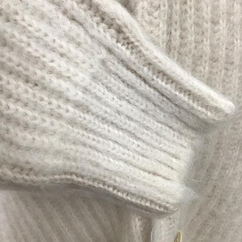 ハレ HARE カーディガン 長袖 HA020185AD Vネック ロング丈 FREE 無地 アイボリー / アイボリー / メンズ USED 古着 中古 10119639
