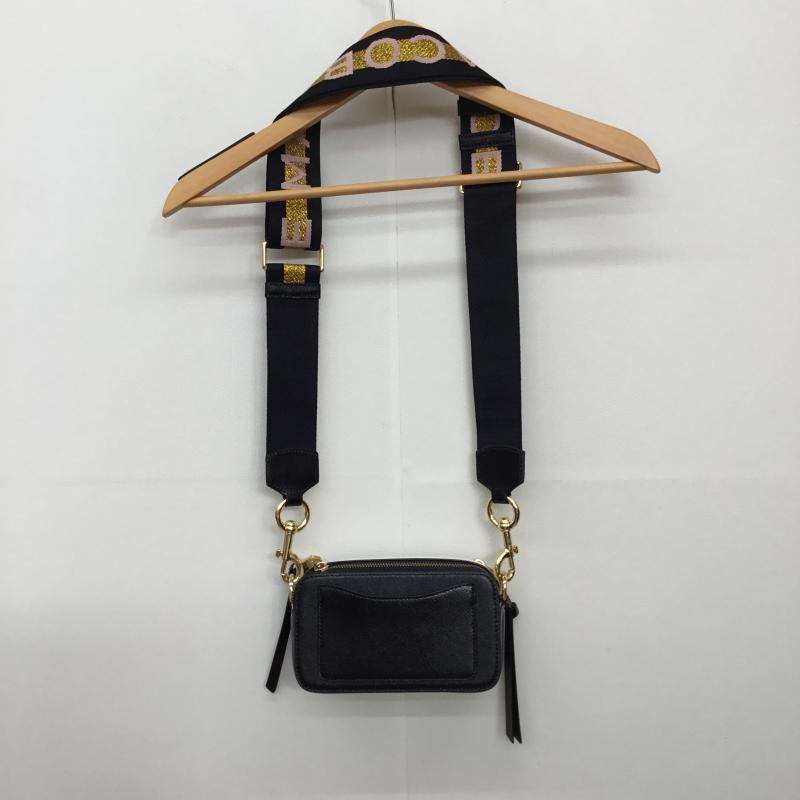 マークバイマークジェイコブス MARC by MARC JACOBS ショルダーバッグ ショルダーバッグ ロゴ、文字 黒 / ブラック / X 白 / ホワイト / レディース USED 古着 中古 10138069