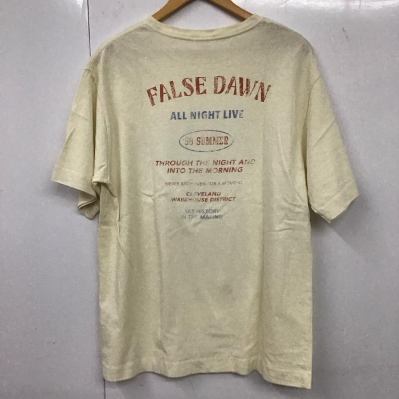 ローリーズファーム LOWRYS FARM Tシャツ 半袖 FREE プリント アイボリー / アイボリー / レディース USED 古着 中古 10133134