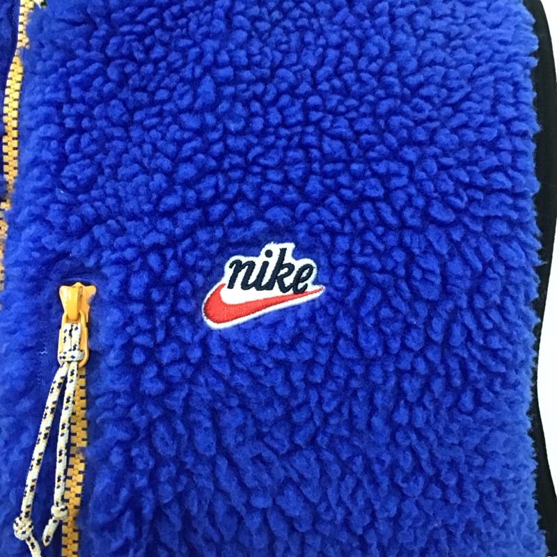 ナイキ NIKE ベスト ベスト cd3143-480 スポーツウェア シェルパフリースベスト ジップアップベスト L ロゴ、文字 マルチカラー / マルチカラー / メンズ USED 古着 中古 10121031