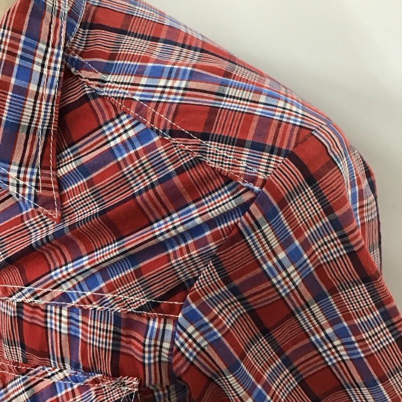 ジョーマッコイ JOE McCOY シャツ、ブラウス 半袖 半袖シャツ カラーシャツ 半袖カットソー チェックシャツ チェック マルチカラー / マルチカラー /  メンズ USED 古着 中古 10113102