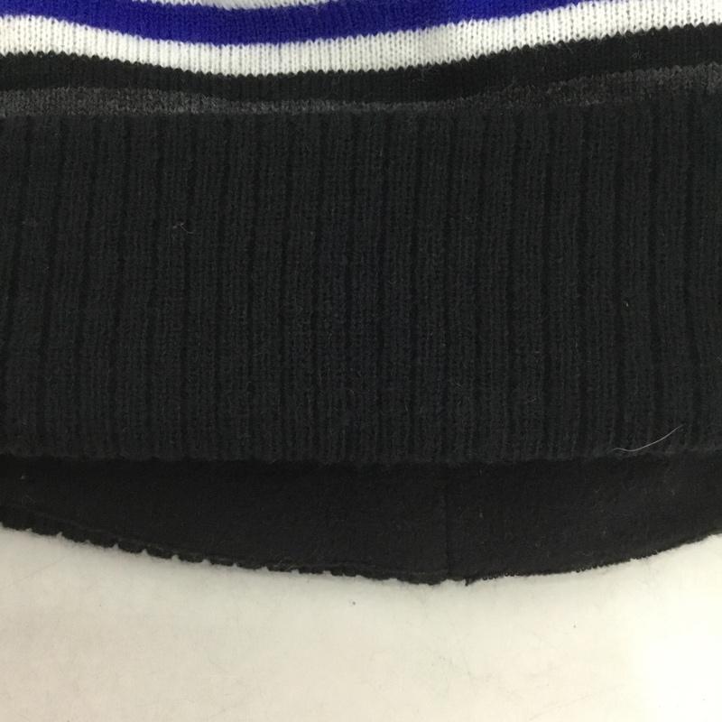 ザノースフェイス THE NORTH FACE 帽子 ニット帽 NN41601 チックタックトゥービーニー ロゴ、文字 黒 / ブラック / X 白 / ホワイト / X 青 / ブルー / メンズ USED 古着 中古 10130228