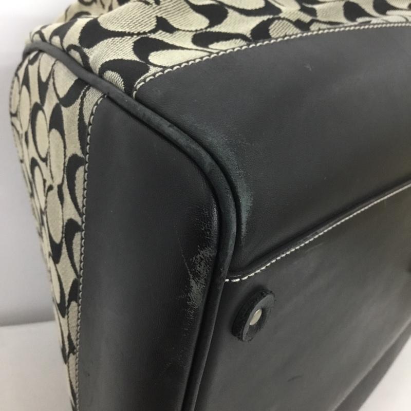 コーチ COACH ボストンバッグ ボストンバッグ 4253 シグネチャー 総柄 黒 / ブラック / レディース USED 古着 中古 10134826