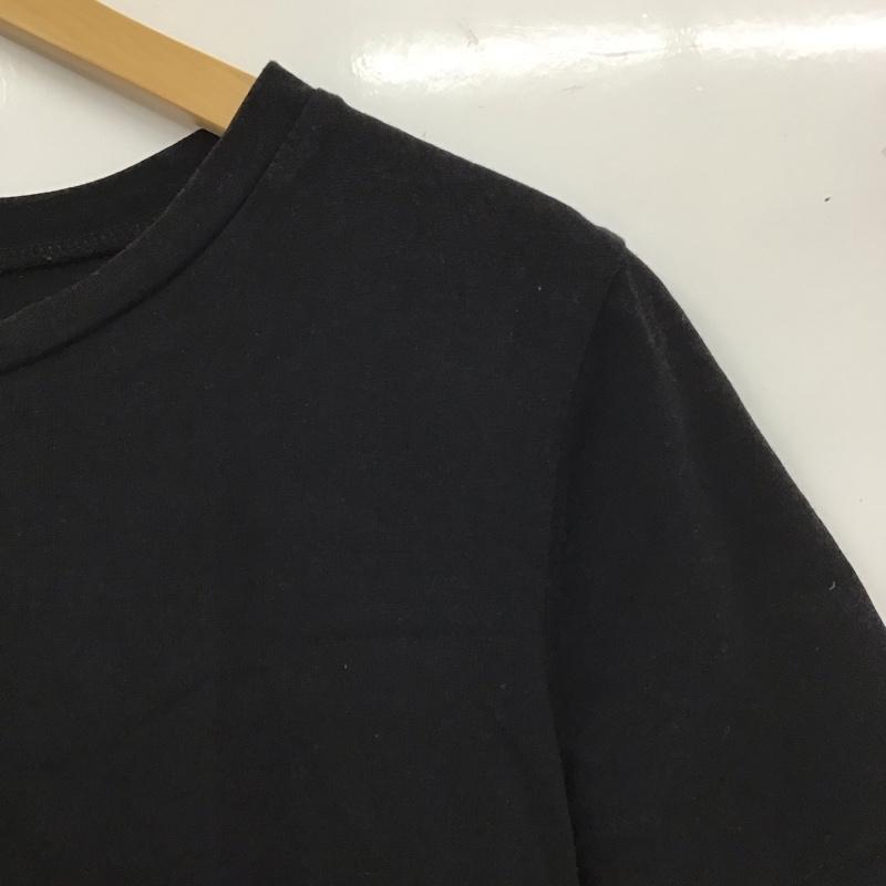 ザラ ZARA カットソー 半袖 S 無地 黒 / ブラック / レディース USED 古着 中古 10129397