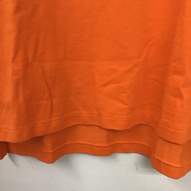 ポロバイラルフローレン Polo by RALPH LAUREN ポロシャツ 半袖 半袖ポロシャツ カラーシャツ 半袖カットソー XS ロゴ、文字 橙 / オレンジ / メンズ USED 古着 中古 10130838