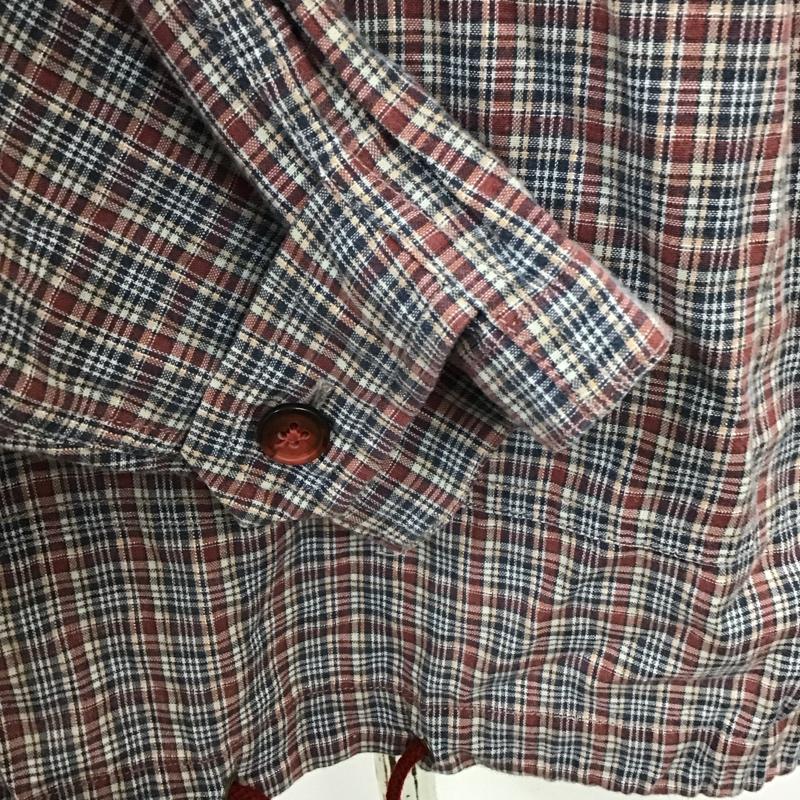 エルエルビーン L.L.Bean パーカー 長袖 WR004 プルオーバー S チェック マルチカラー / マルチカラー / レディース USED 古着 中古 10118816