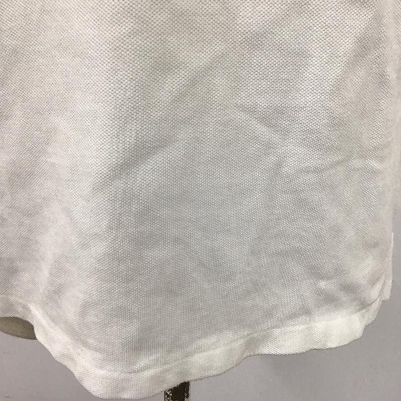 ポロラルフローレン POLO RALPH LAUREN ポロシャツ 半袖 ビッグポニー M ワンポイント 白 / ホワイト / レディース USED 古着 中古 10121122