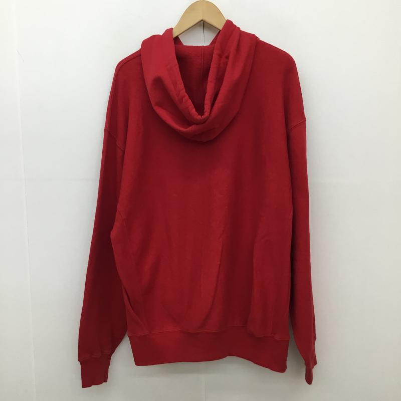 ギャップ GAP パーカー 長袖 M ロゴ、文字 赤 / レッド / メンズ USED 古着 中古 10137763