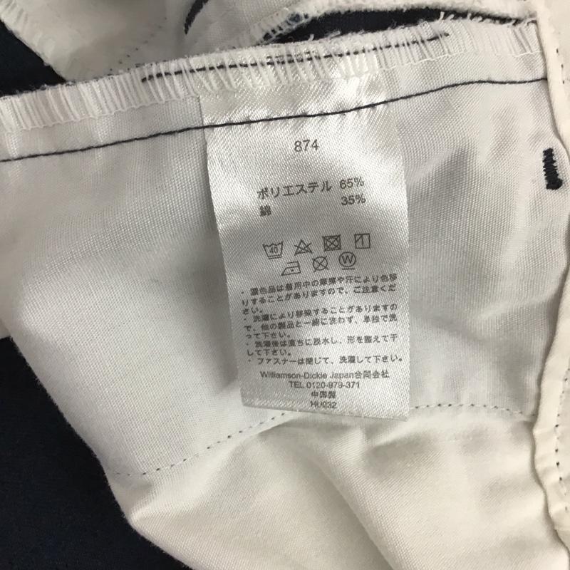 ディッキーズ Dickies パンツ ワークパンツ、ペインターパンツ ワークパンツ ワイドパンツ カジュアルパンツ 無地 紺 / ネイビー / メンズ USED 古着 中古 10132915
