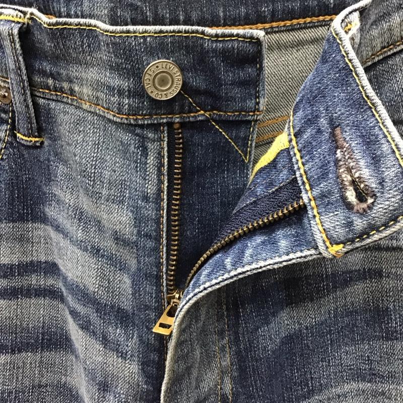 リーバイストラウスアンドコー Levi Strauss & co. パンツ デニム、ジーンズ デニムパンツ ストレートパンツ ワイドパンツ カジュアルパンツ 36 無地 インディゴ / インディゴ / メンズ USED 古着 中古 10116344