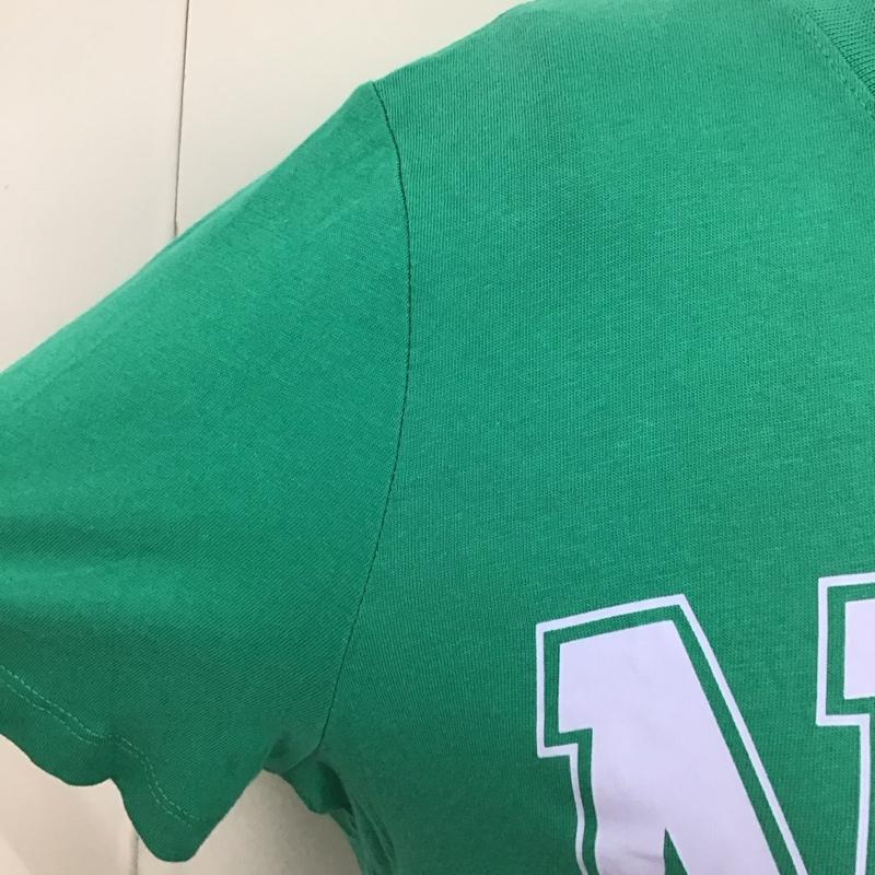 ナイキ NIKE Tシャツ 半袖 dr8988-370 NSWTEAMSSTシャツ 半袖カットソー プリントTシャツ クルーネックカットソー L ロゴ、文字 緑 / グリーン / レディース USED 古着 中古 10116308