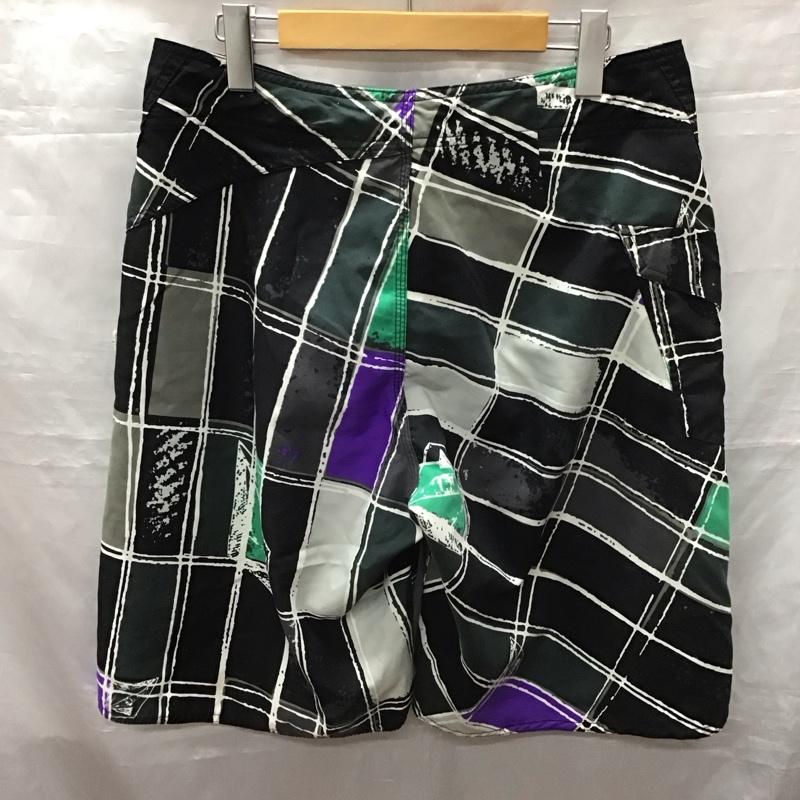 ボルコム VOLCOM パンツ ショートパンツ サーフショーツ スイムパンツ 32 総柄 マルチカラー / マルチカラー /  メンズ USED 古着 中古 10122599