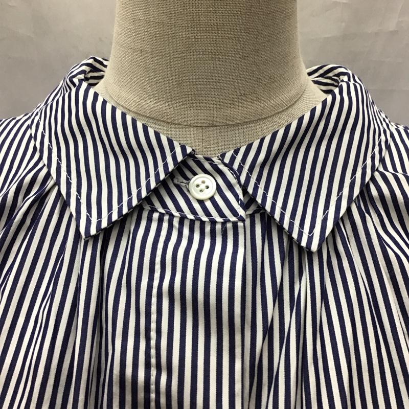 アナザーエディション Anather Edition シャツ、ブラウス 長袖 ストライプ マルチカラー / マルチカラー / レディース USED 古着 中古 10123458