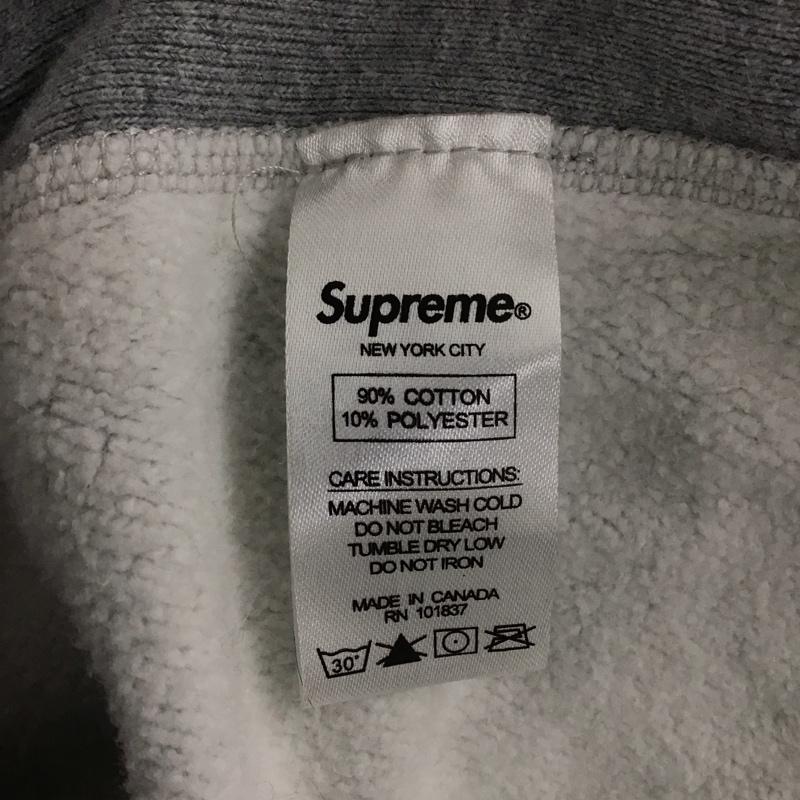 シュプリーム Supreme パーカー 長袖 14aw SupremeBoxLogoHoodedSweatshirt 長袖パーカー スウェット L ロゴ、文字 灰 / グレー / メンズ USED 古着 中古 10110411
