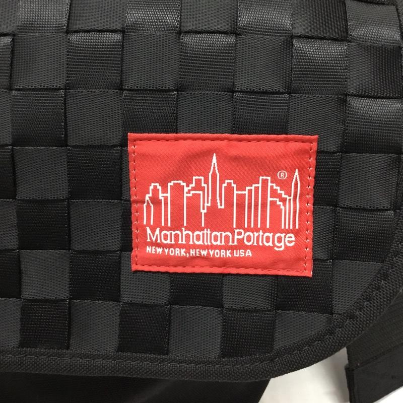 マンハッタンポーテージ Manhattan Portage ショルダーバッグ ショルダーバッグ メッセンジャー ロゴ、文字 黒 / ブラック / メンズ USED 古着 中古 10117134