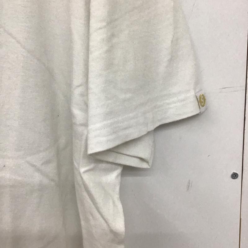 サプール SAPEur Tシャツ 半袖 半袖カットソー プリントTシャツ クルーネックカットソー ロゴ、文字 白 / ホワイト / メンズ USED 古着 中古 10137952
