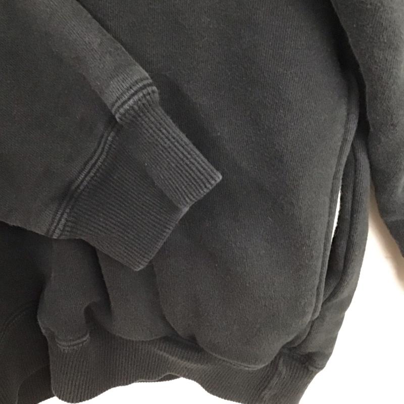 アヴィレックス AVIREX トレーナー 長袖 長袖トレーナー スウェット クルーネック プルオーバー M ロゴ、文字 黒 / ブラック / メンズ USED 古着 中古 10132691