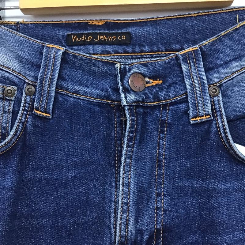 ヌーディージーンズ Nudie Jeans パンツ デニム、ジーンズ デニムパンツ スリムパンツ カジュアルパンツ ストレッチパンツ 30インチ 無地 インディゴ / インディゴ / メンズ USED 古着 中古 10132139