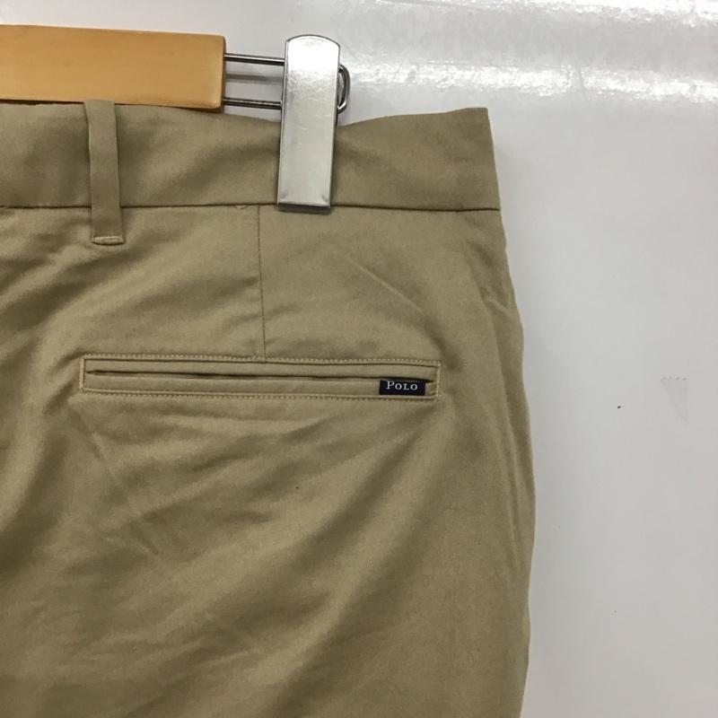 ポロラルフローレン POLO RALPH LAUREN パンツ チノパン ワイドパンツ カジュアルパンツ ワークパンツ 32インチ 無地 ベージュ / ベージュ / メンズ USED 古着 中古 10129075
