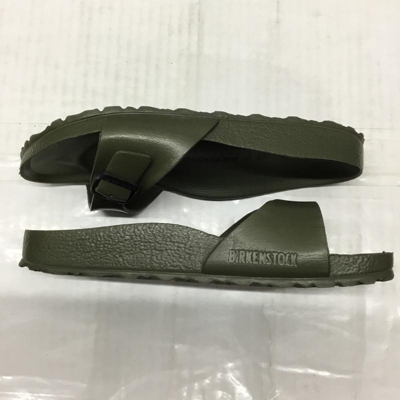 ビルケンシュトック BIRKENSTOCK サンダル サンダル EVA 37 24.0cm 無地 カーキ / カーキ / レディース USED 古着 中古 10121824