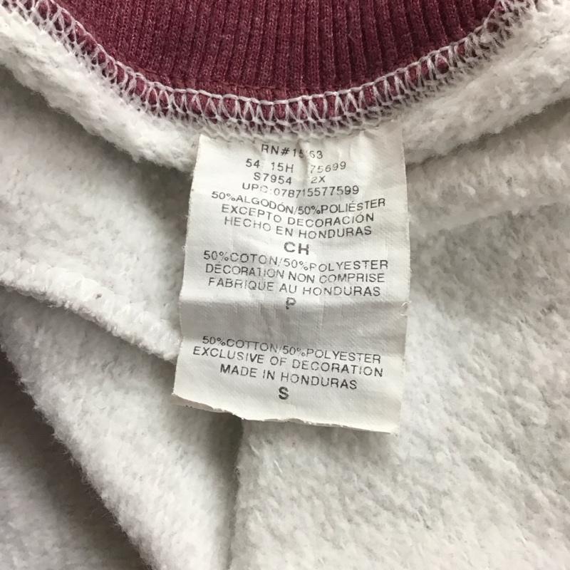 チャンピオン Champion トレーナー 長袖 L 無地 灰 / グレー / X 紫 / パープル / メンズ USED 古着 中古 10107835