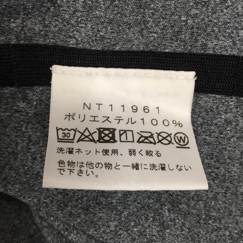 ザノースフェイス THE NORTH FACE カーディガン 長袖 NT11961 テックラウンジカーディガン 長袖カーディガン ノーカラー M ロゴ、文字 灰 / グレー / メンズ USED 古着 中古 10115196