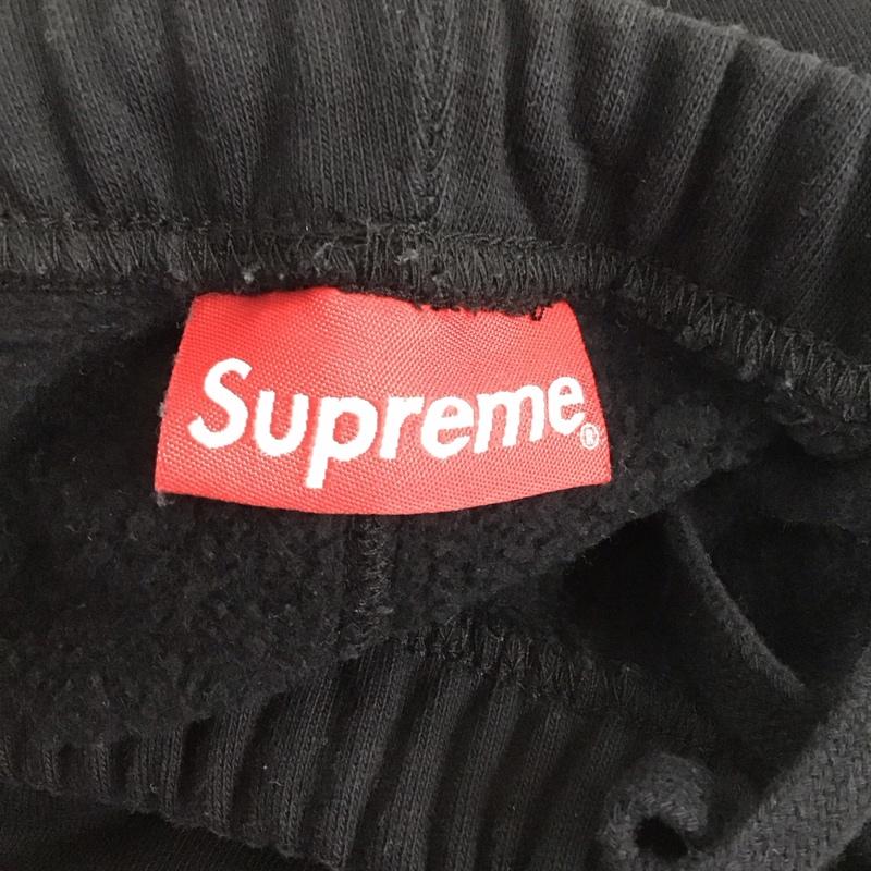 シュプリーム Supreme パンツ ワークパンツ、ペインターパンツ スウェットパンツ ワイドパンツ カジュアルパンツ 肉厚 M ロゴ、文字 黒 / ブラック /  メンズ USED 古着 中古 10126167