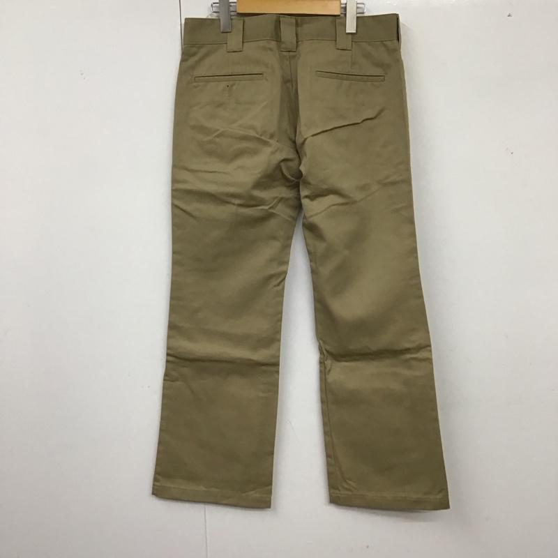 ディッキーズ Dickies パンツ ワークパンツ、ペインターパンツ ワイドパンツ カジュアルパンツ ワークパンツ 32インチ 無地 ベージュ / ベージュ /  メンズ USED 古着 中古 10126738