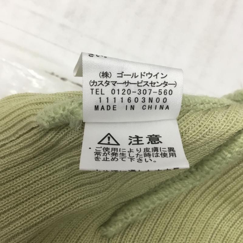 ザノースフェイス THE NORTH FACE 帽子 ニット帽 NN02079 アクティブサマービーニー FREE ロゴ、文字 薄緑 / ライトグリーン / メンズ USED 古着 中古 10114726