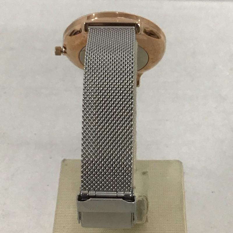 スカーゲン SKAGEN 腕時計 アナログ(クォーツ式) SKW2616 箱有 ロゴ、文字 銀 / シルバー / X 金 / ゴールド / レディース USED 古着 中古 10134073