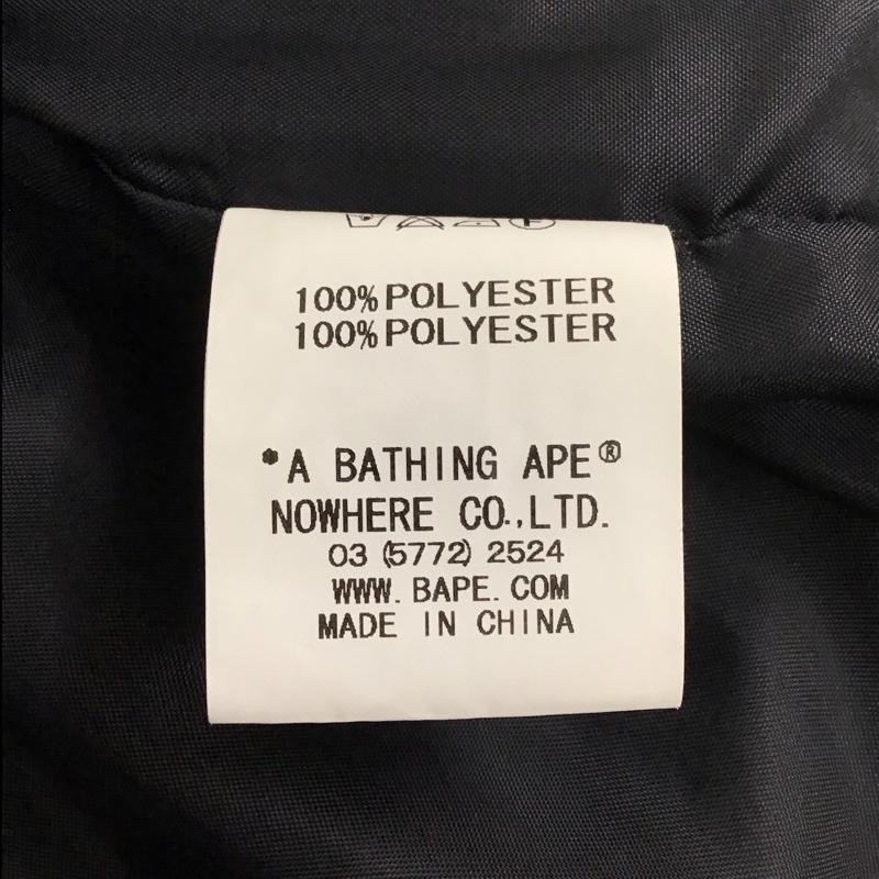 アベイシングエイプ A BATHING APE ベスト ベスト ジップアップベスト ダウンベスト ノースリーブカットソー XL 総柄 マルチカラー / マルチカラー / メンズ USED 古着 中古 10109782