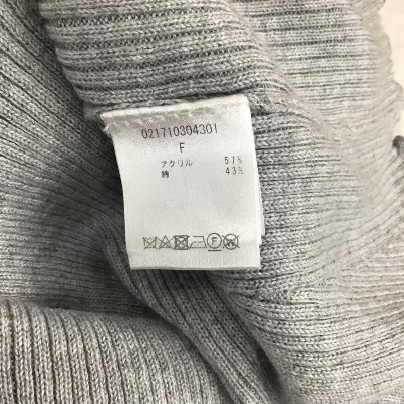 ダズリン dazzlin ワンピース ミニスカート FREE 無地 灰 / グレー / レディース USED 古着 中古 10121477