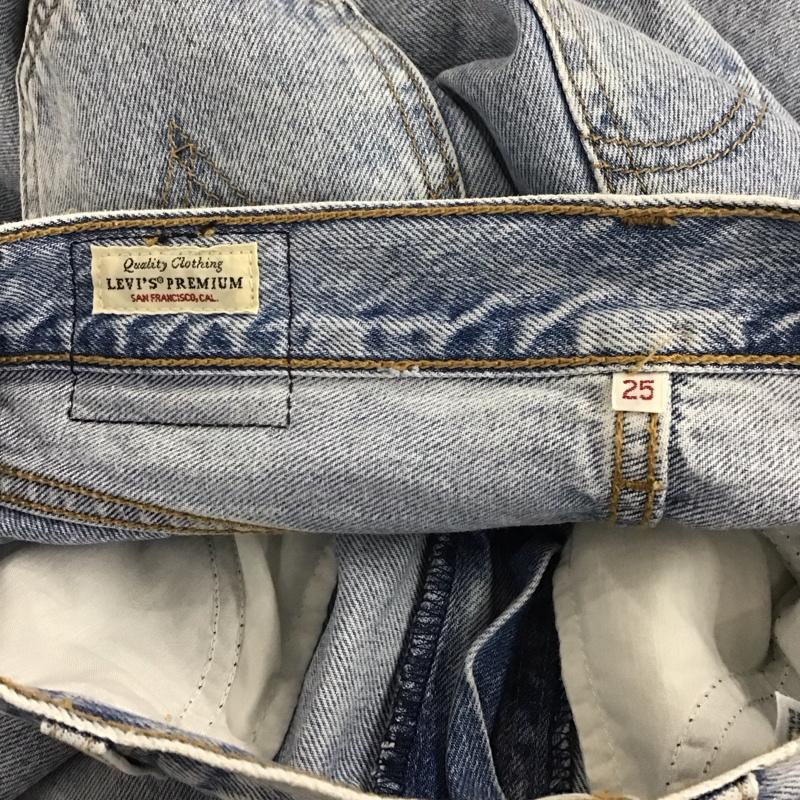 リーバイストラウスアンドコー Levi Strauss & co. パンツ デニム、ジーンズ デニムパンツ スリムパンツ カジュアルパンツ 無地 インディゴ / インディゴ / レディース USED 古着 中古 10138818
