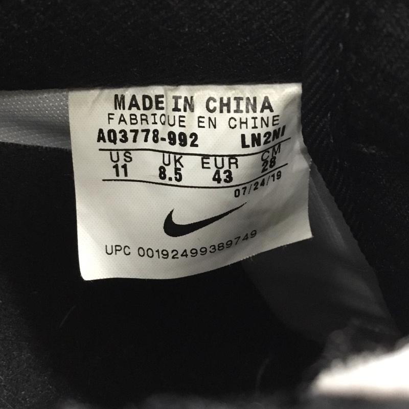 ナイキ NIKE スニーカー スニーカー AQ3778-992 BY YOU AIR FORCE1 28cm 箱有 28.0cm ロゴ、文字 白 / ホワイト / X 赤 / レッド / X 黒 / ブラック / メンズ USED 古着 中古 10108074