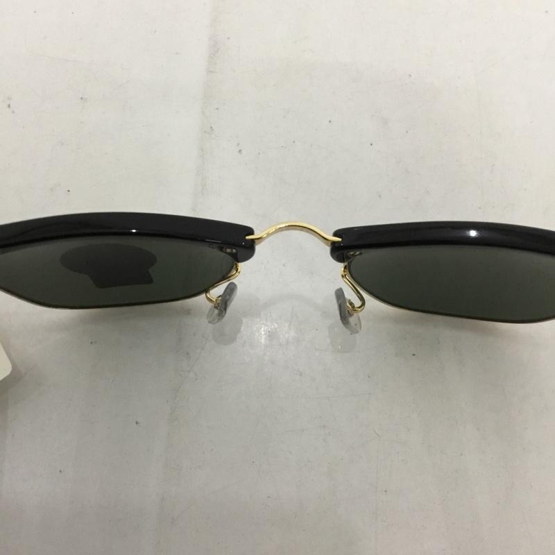 レイバン Ray-Ban めがね・サングラス サングラス RB3016 CLUBMASTER CLASSIC カラーレンズ 箱有 無地 黒 / ブラック / X 金 / ゴールド / メンズ USED 古着 中古 10129432