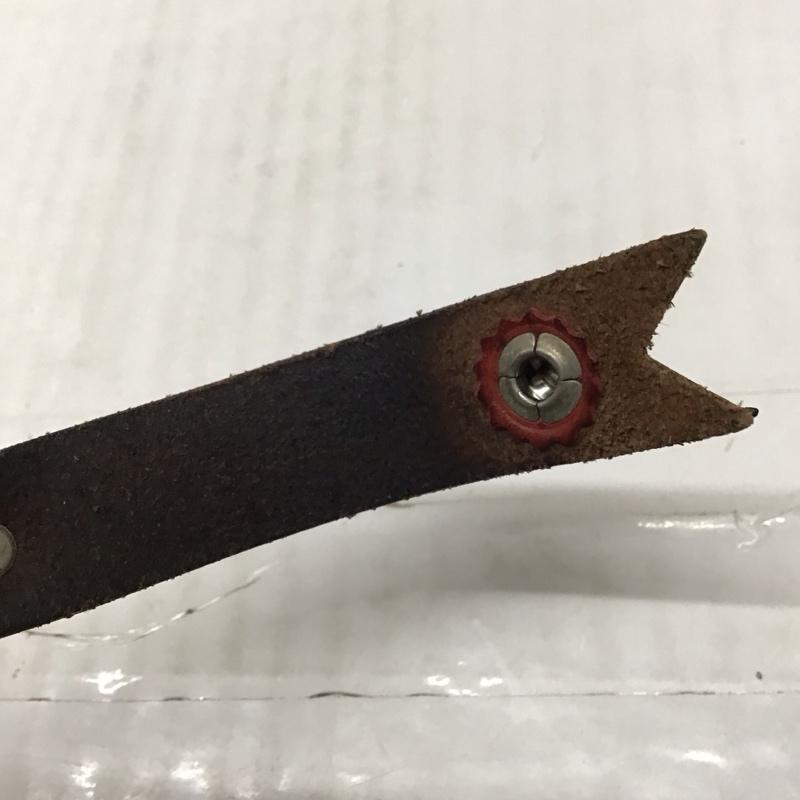 古着 USED アクセサリー ブレスレット、バングル BUTTON WORKS コンチョ レザー 茶 / ブラウン / メンズ USED 古着 中古 10116460