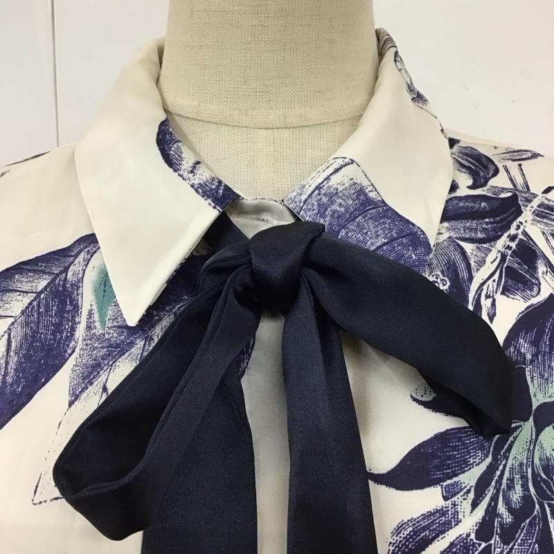 ザラ ZARA シャツ、ブラウス 長袖 長袖シャツ カラーシャツ プリントシャツ 長袖カットソー M プリント マルチカラー / マルチカラー / レディース USED 古着 中古 10117996